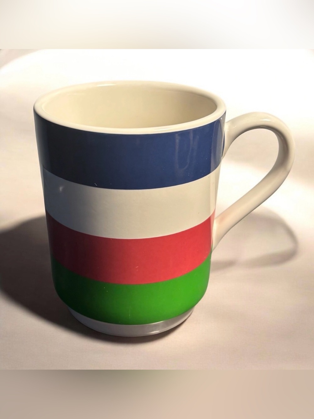 Kate Spade New York x Lenox All In Good Taste Striped Ceramic Coffee Mug